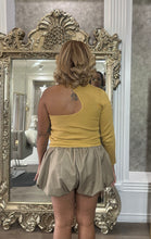 Load image into Gallery viewer, Marigold Cut Out Sweater Top
