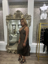 Load image into Gallery viewer, Printed Slip Midi Dress

